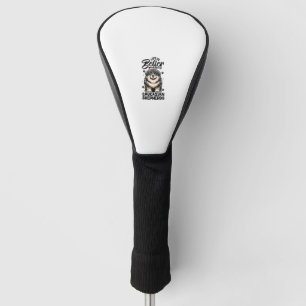 Couvre-club De Golf Meilleure vie avec le chien pasteur du Caucase