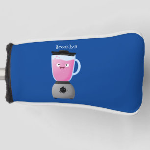 Couvre-club De Golf Mélangeur d'aliments heureux et mignon appareil de