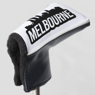 Couvre-club De Golf Melbourne city Australia Victoria skyline souvenir