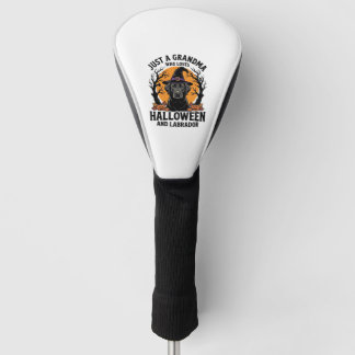 Couvre-club De Golf Mémé Halloween Labrador Drôle Vintage_1