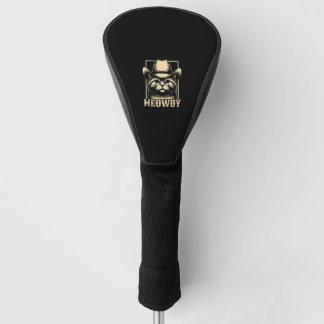 Couvre-club De Golf Meowdy Cat Cowboy Cowgirl Meow Howdy Halloween Cos