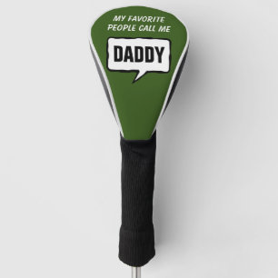 Couvre-club De Golf Mes personnes préférées m'appellent papa drôle Fêt