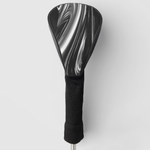 Couvre-club De Golf Métal argenté fluide