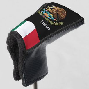 Couvre-club De Golf Mexique Aigle & Drapeau mexicain / Clubs de golf C