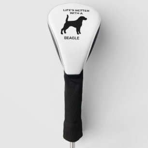 Couvre-club De Golf mieux vivre avec un Beagle