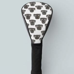 Couvre-club De Golf Mignonne Black Labrador Retriever Chien