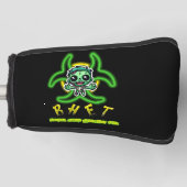 Couvre-club De Golf Mignonne, drôle de zombie (Devant)