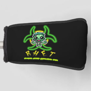 Couvre-club De Golf Mignonne, drôle de zombie