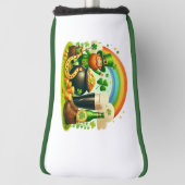 Couvre-club De Golf Mignonne Saint Patrick, la Saint Patrick (Tourné à 90°)