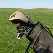 Couvre-club De Golf Modèle de code QR instantanément modifiable | Faux (In Situ)
