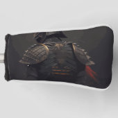 Couvre-club De Golf Modèle samouraï solitaire foncé (Devant)