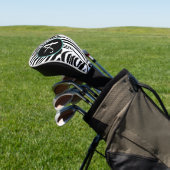Couvre-club De Golf Modèle Zebra (In Situ)