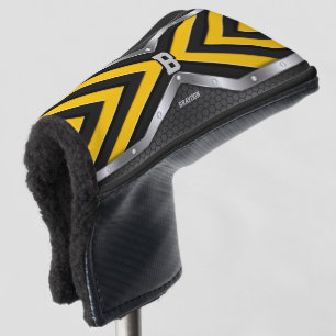 Couvre-club De Golf Modifier le nom d'ajout initial Flèches d'argent n