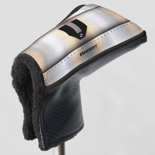 Couvre-club De Golf Modifier le nom initial, ajouter (supprimer), band (Devant 3/4)