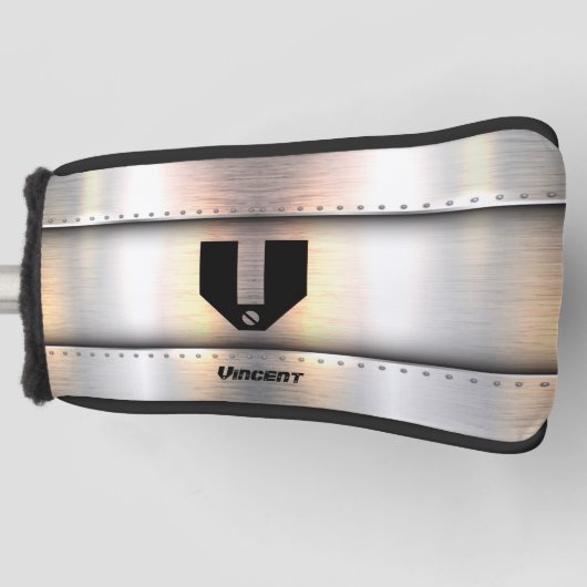 Couvre-club De Golf Modifier le nom initial, ajouter (supprimer), band (Devant)