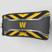 Couvre-club De Golf Modifier le nom initial, Ajouter (supprimer), Sécu (Devant)