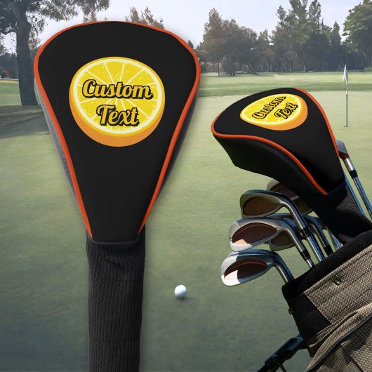 Couvre-club De Golf Moitié orange