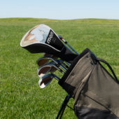 Couvre-club De Golf Mom Established Modern Script Photo  (In Situ)