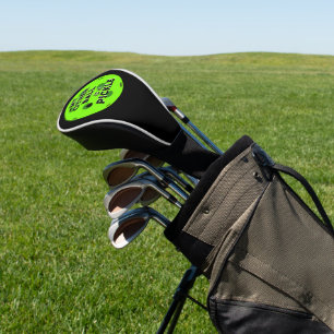 Couvre-club De Golf Mon Autre Boule Est Un Pickleball Vert Pickleball