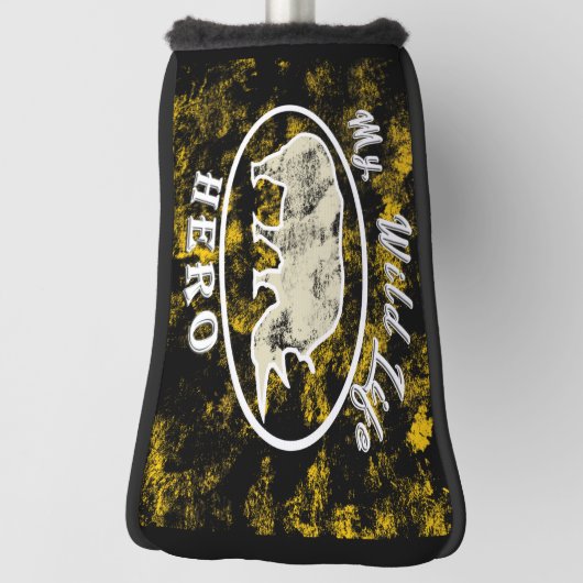 Couvre-club De Golf Mon héros de la faune (Tourné à 90°)