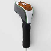 COUVRE-CLUB DE GOLF MONKEY FUNNY GOLF DRIVER COVER (Incliné)
