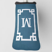 Couvre-club De Golf Monogram design (Tourné à 90°)