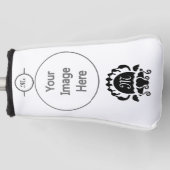 Couvre-club De Golf Monograme de Black Clam (Devant)