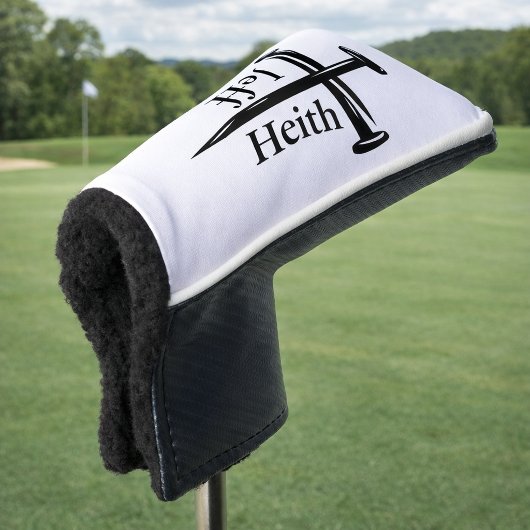Couvre-club De Golf Monogramme à trois clous