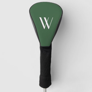 Couvre-club De Golf Monogramme de Hunter Green