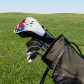 Couvre-club De Golf Monogramme Drapeau Américain Gras (In Situ)