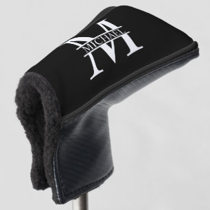 Couvre-club De Golf Monogramme et nom personnalisés
