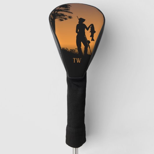 Couvre-club De Golf Monogramme Femme pêcheuse (Devant)