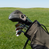 Couvre-club De Golf Monogramme photo de loup de hurler couverture de t (In Situ)