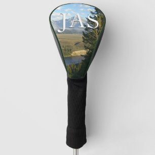 Couvre-club De Golf Montagnes et rivière de Jackson Hole