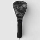 Couvre-club De Golf Moody Agate | Onyx Black Silver Vampy Goth Parties (Devant)