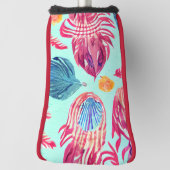 Couvre-club De Golf Motif Boho Feathers (Tourné à 90°)