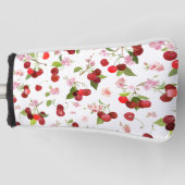 Couvre-club De Golf Motif Cerise 1 (Devant)