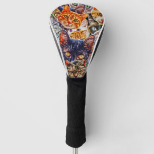 Couvre-club De Golf Motif d'art