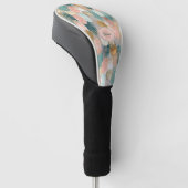 Couvre-club De Golf Motif de brosse vertical dynamique (2) (Incliné)
