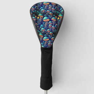 Couvre-club De Golf Motif de champignons