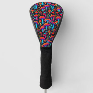 Couvre-club De Golf Motif de champignons super