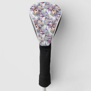 Couvre-club De Golf Motif de cottage champignon fantaisiste (5)