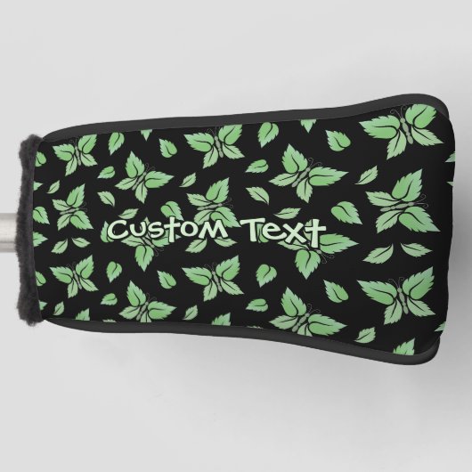 Couvre-club De Golf Motif de papillon de monnaie (Devant)