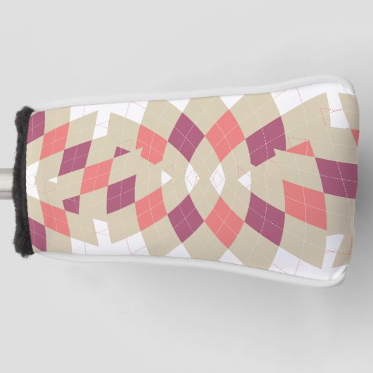 Couvre-club De Golf Motif Diamond Swirl (Devant)