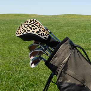 Couvre-club De Golf Motif d'impression Cheetah
