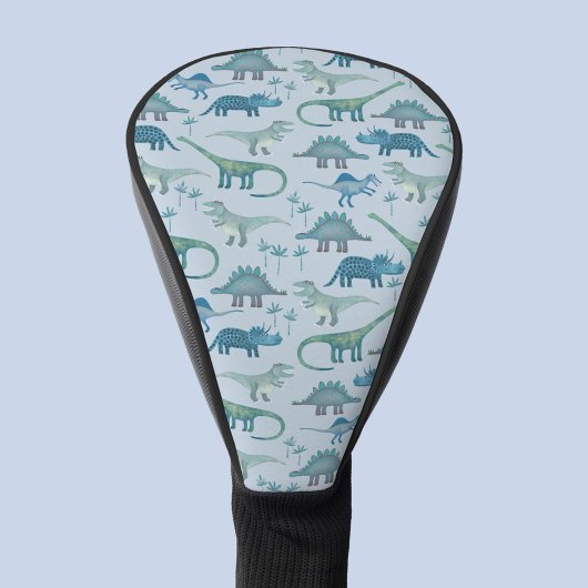 Couvre-club De Golf Motif Dinosaur amusant
