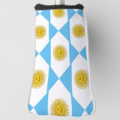 Couvre-club De Golf Motif du drapeau argentin (Tourné à 90°)