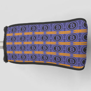 Couvre-club De Golf Motif du logo Bitcoin
