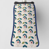 Couvre-club De Golf Motif Fun Jardin Retro (Tourné à 90°)