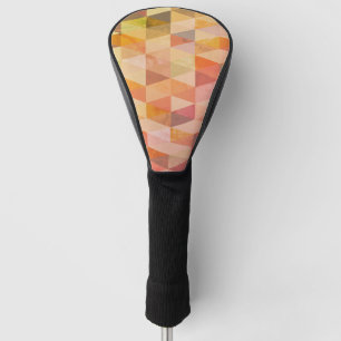 Couvre-club De Golf Motif géométrique Triangle souple
